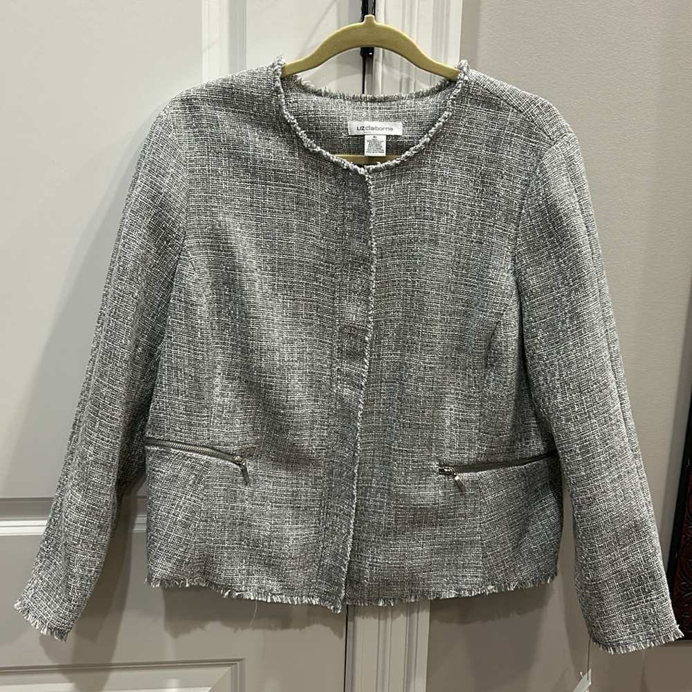 Liz Claiborne Tweed Blazer